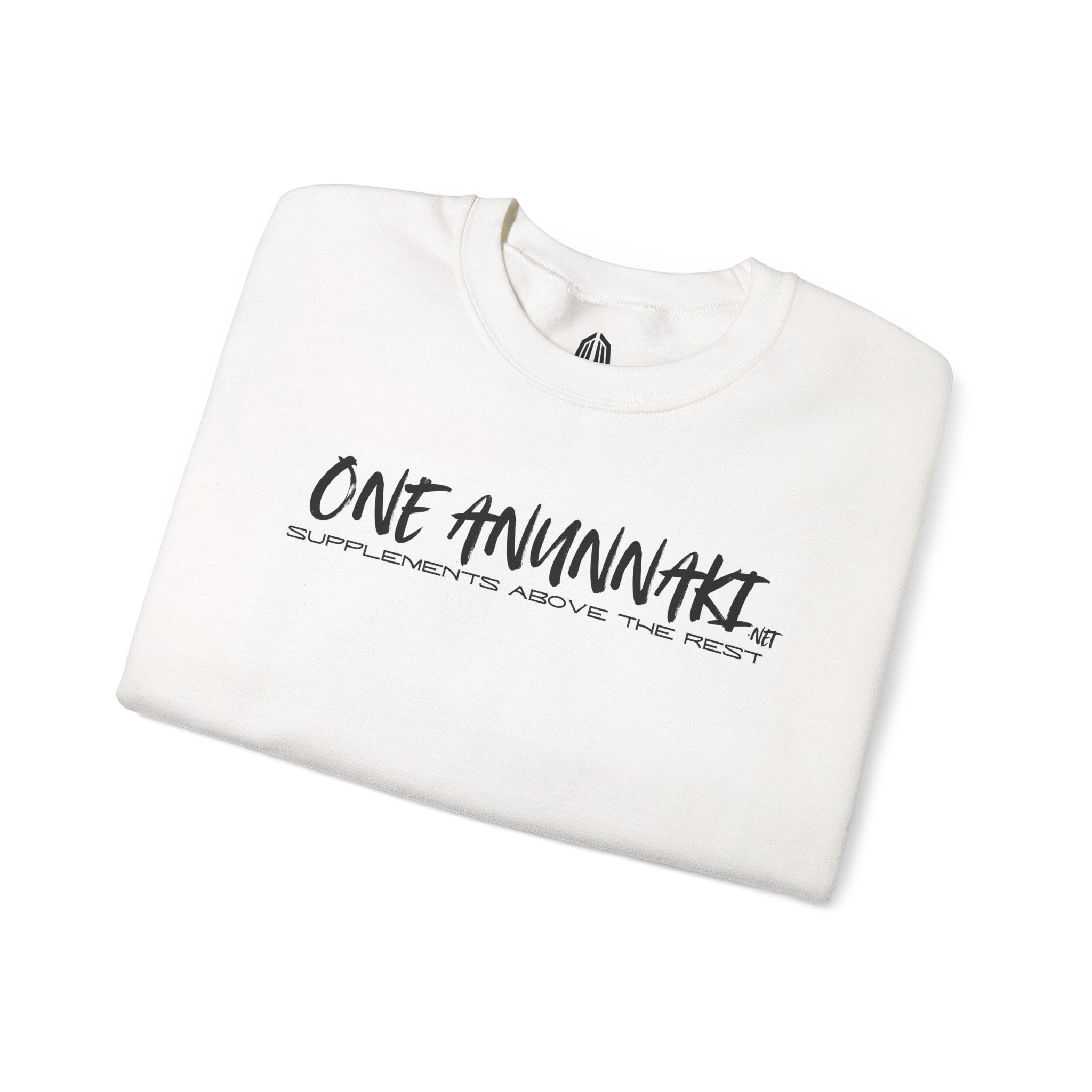 One Anunnaki Crewneck Sweatshirt — Graphic Ancient Symbol Sweater