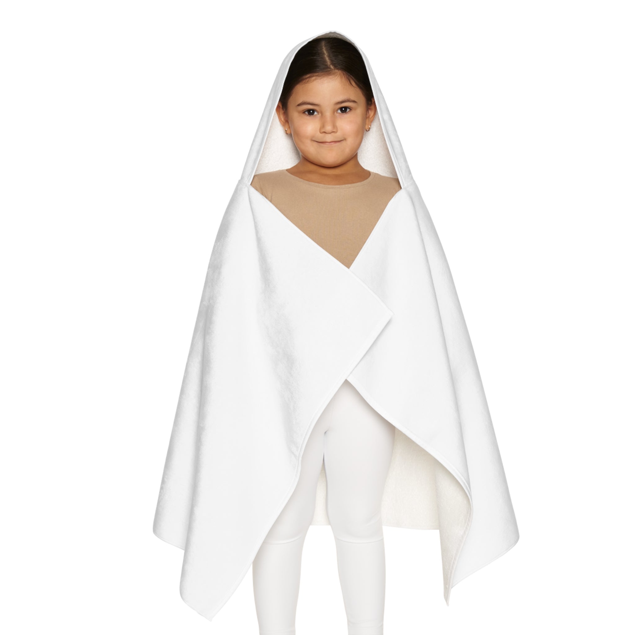 Youth Hooded Towel — "One Anunnaki" Black Logo Kids Beach & Bath Wrap
