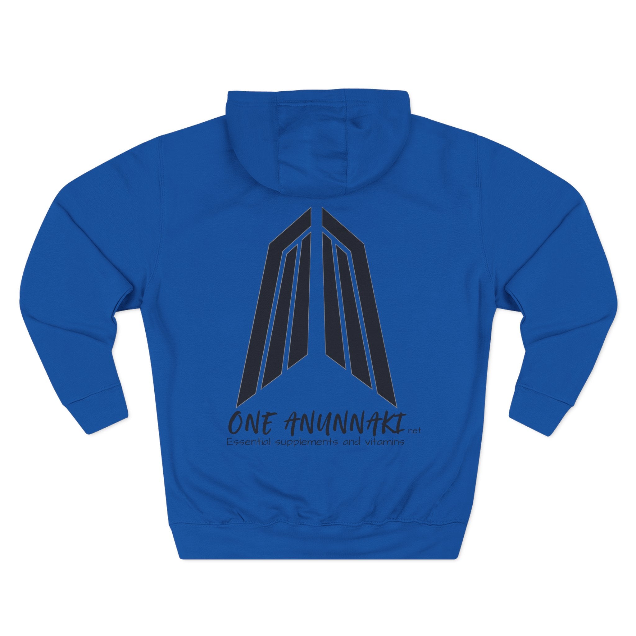 One Anunnaki Hoodie | Handwritten Script Logo, White Pullover Hoodie