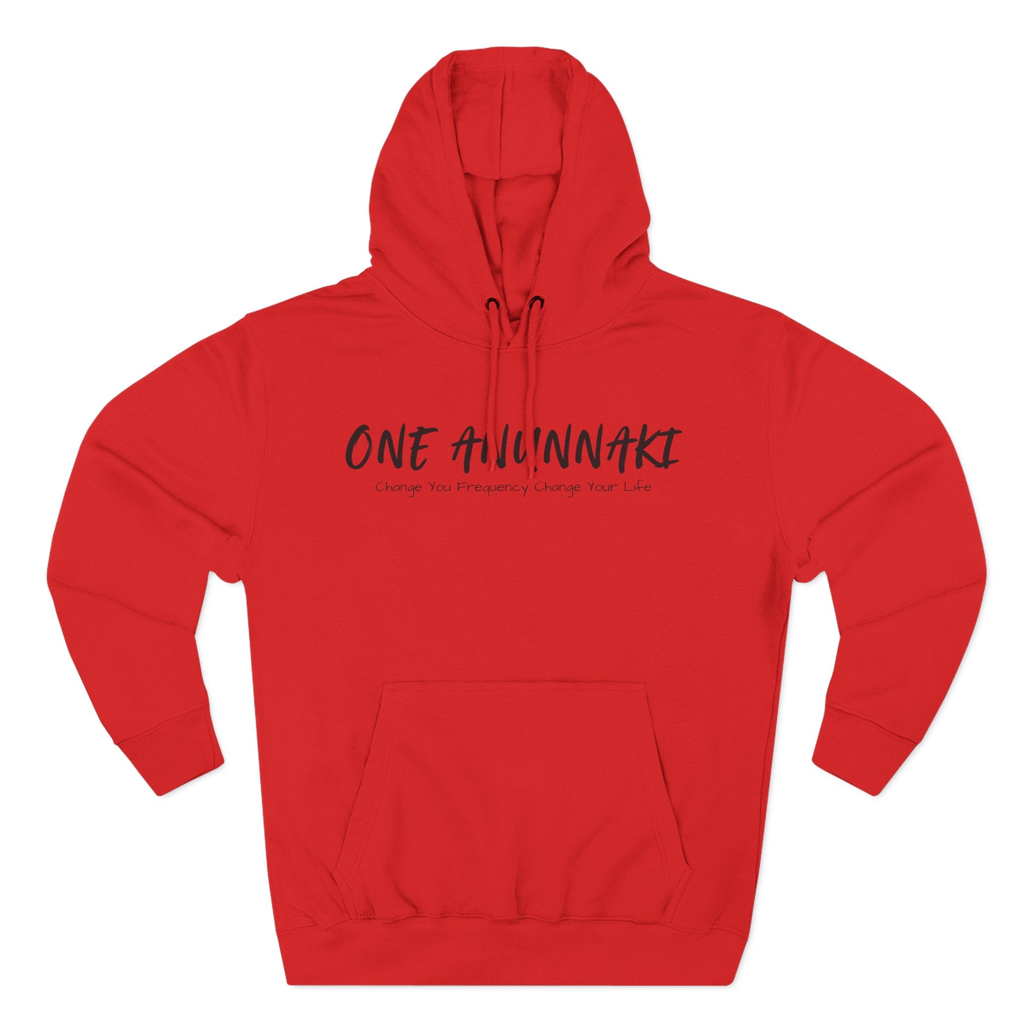 One Anunnaki Hoodie | Handwritten Script Logo, White Pullover Hoodie