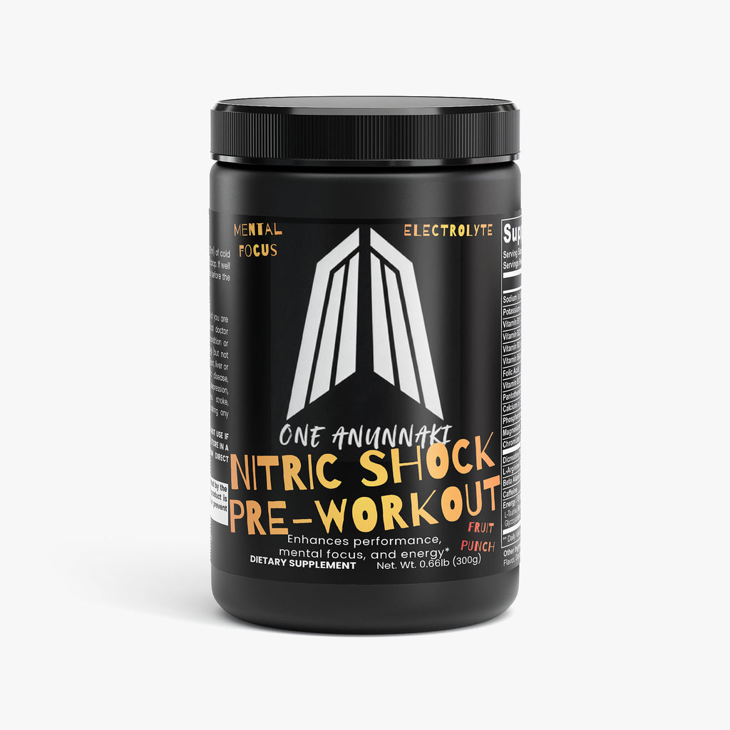 Nitric Shock Pre-Workout Powder (Fruit Punch)