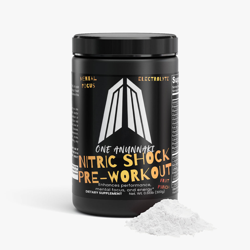 Nitric Shock Pre-Workout Powder (Fruit Punch)
