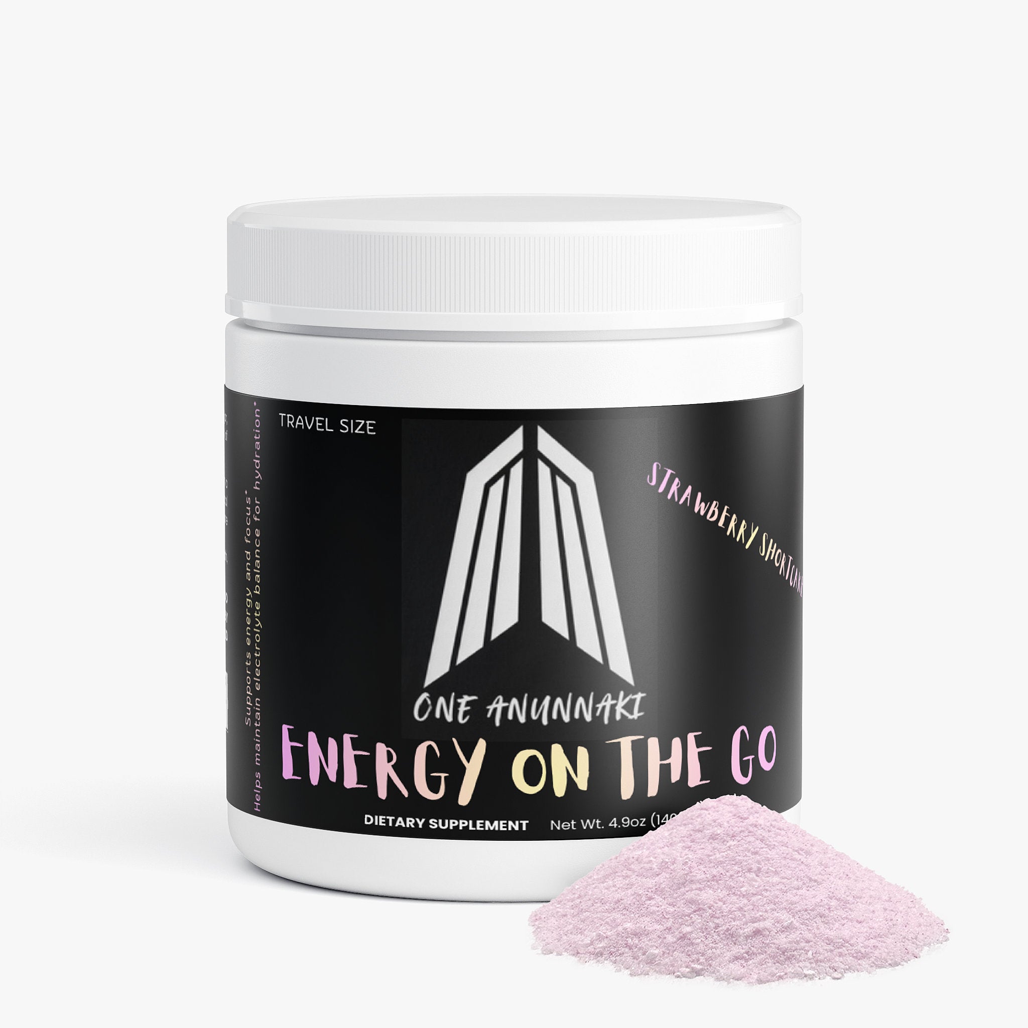 Energy Powder (Strawberry Shortcake)
