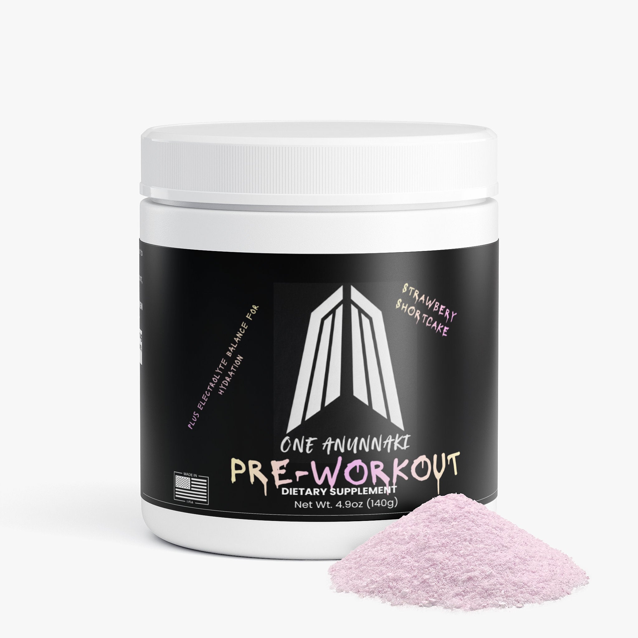 Energy Powder (Strawberry Shortcake)