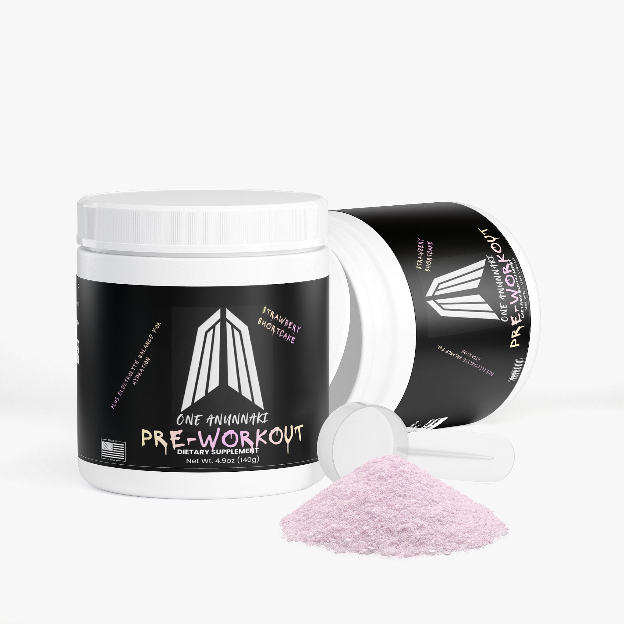 Energy Powder (Strawberry Shortcake)