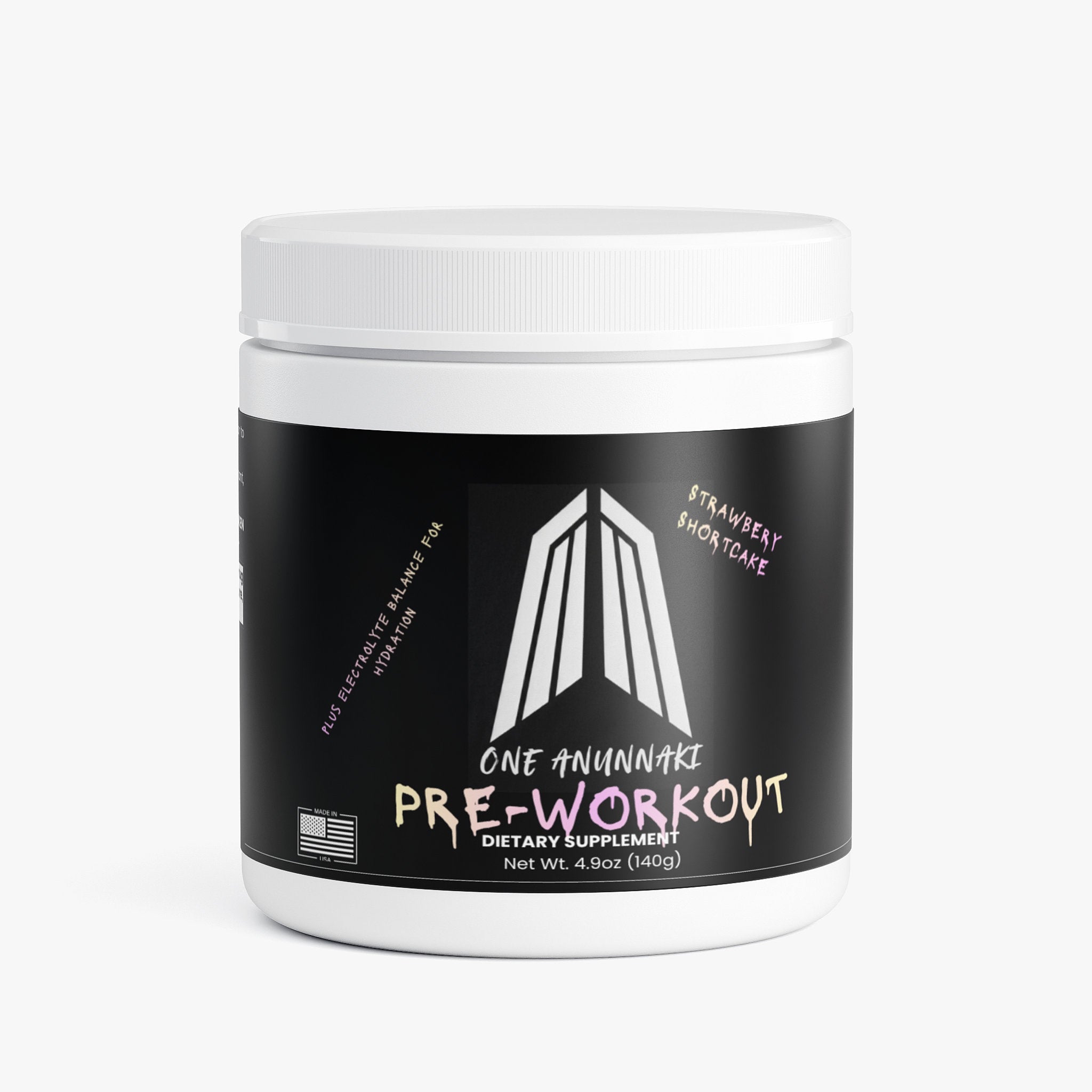Energy Powder (Strawberry Shortcake)