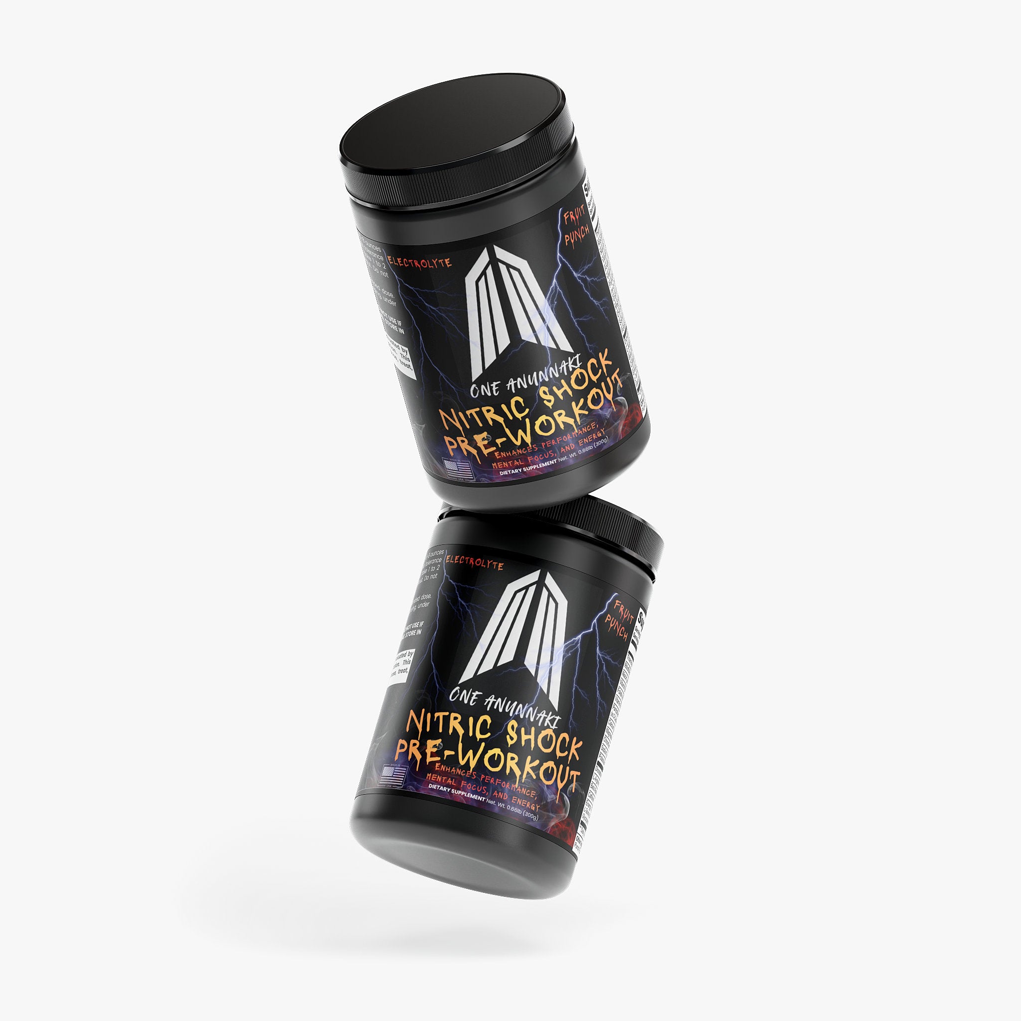 Nitric Shock Pre-Workout Powder (Fruit Punch)