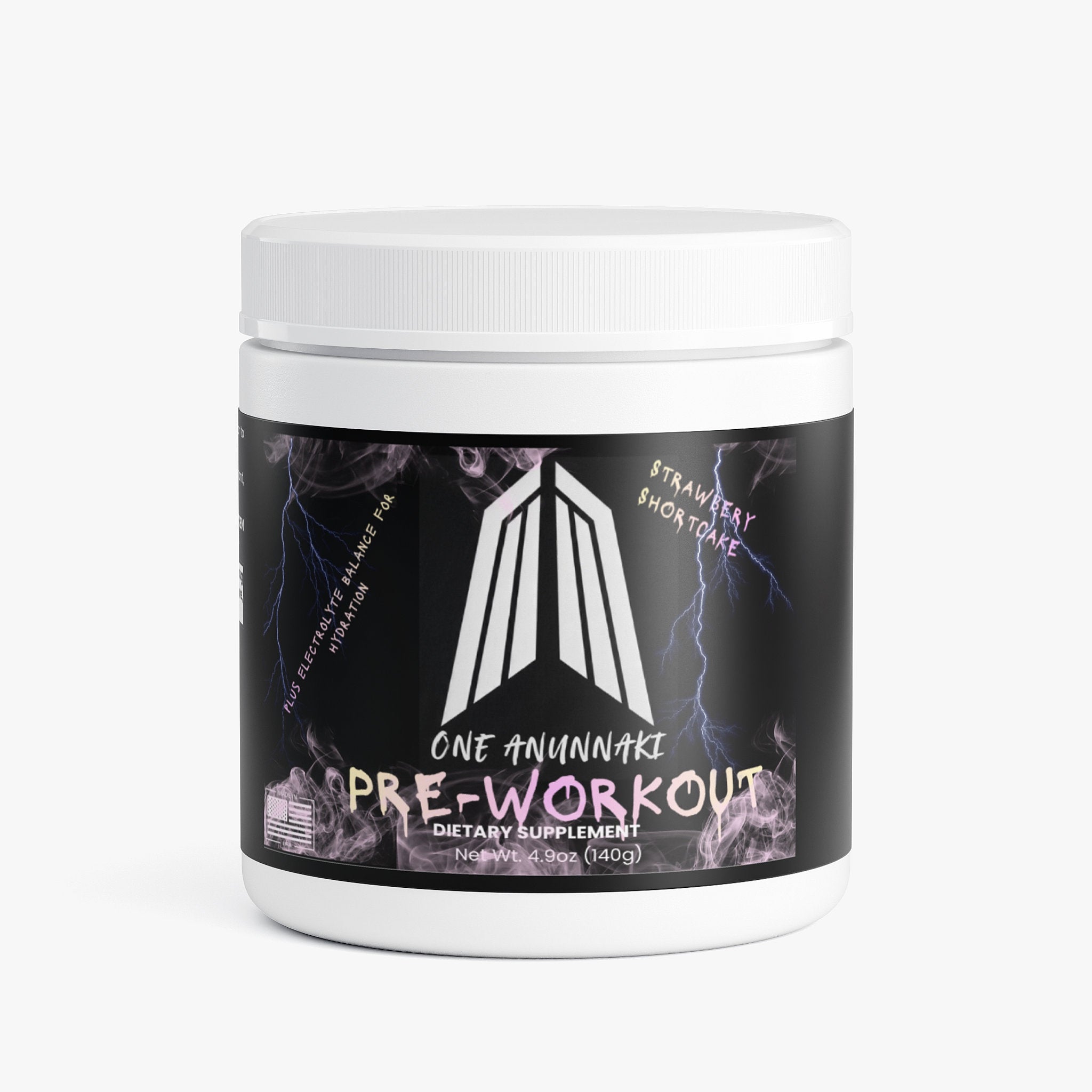Energy Powder (Strawberry Shortcake)