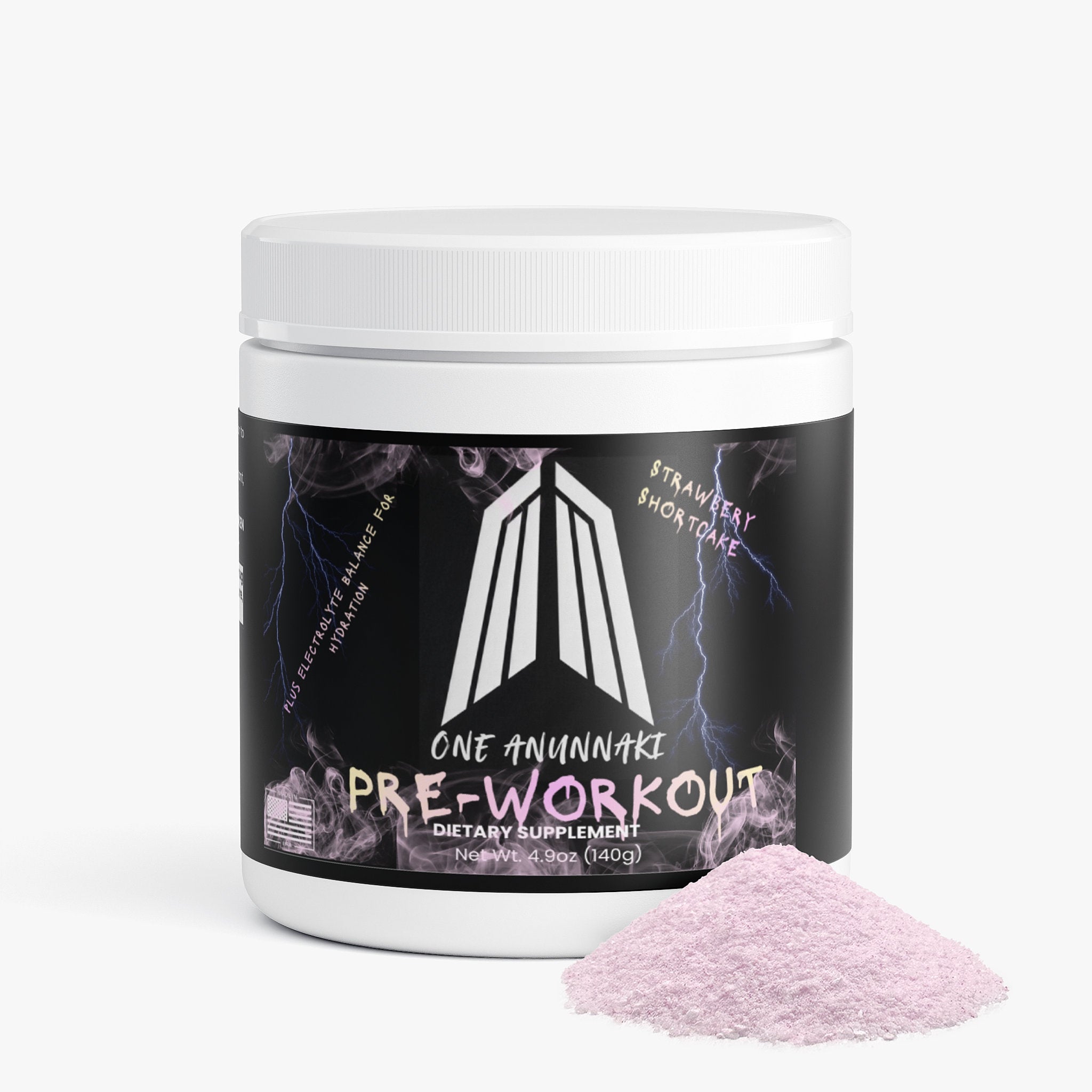 Energy Powder (Strawberry Shortcake)