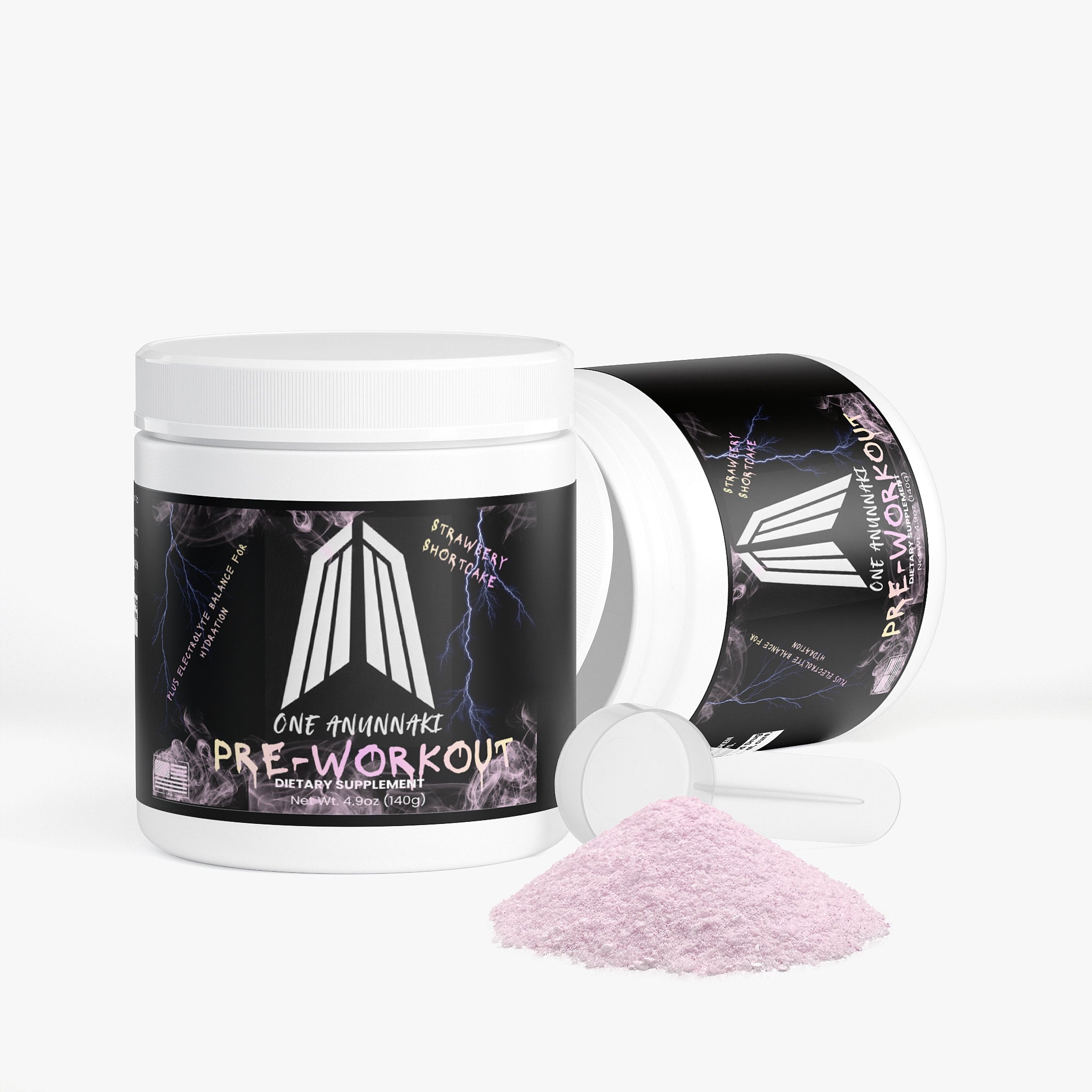 Energy Powder (Strawberry Shortcake)