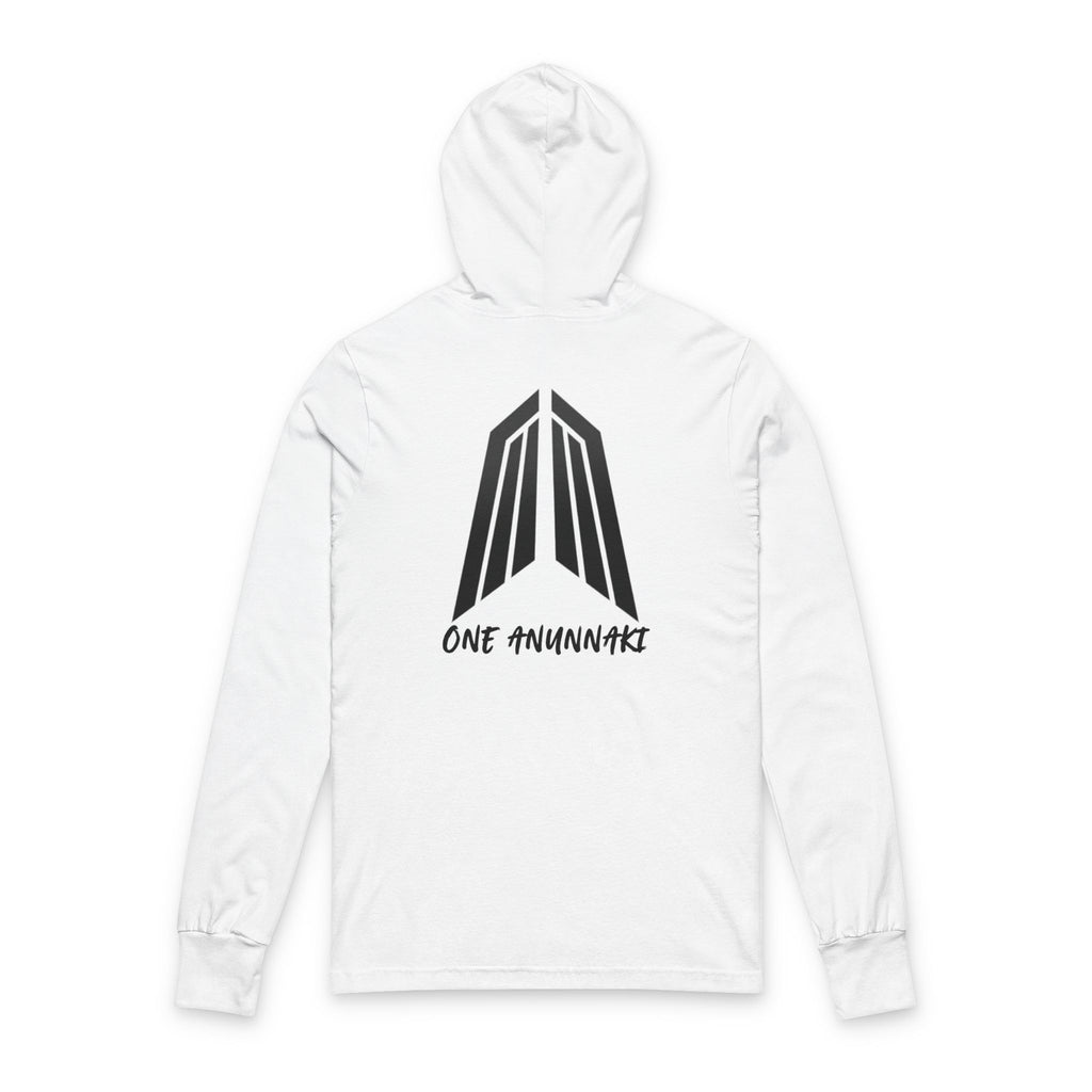 One Anunnaki Logo Hooded Long Sleeve Tee