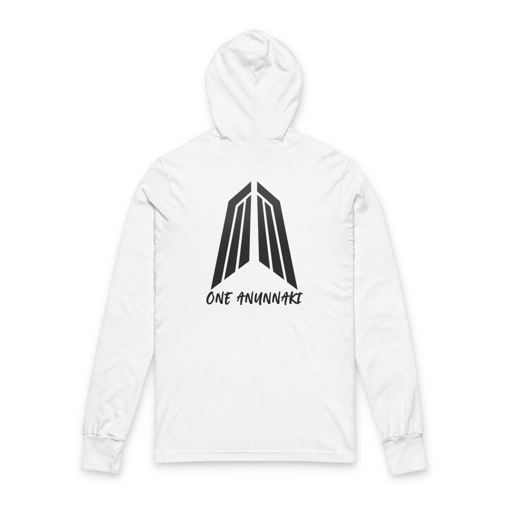 One Anunnaki Logo Hooded Long Sleeve Tee