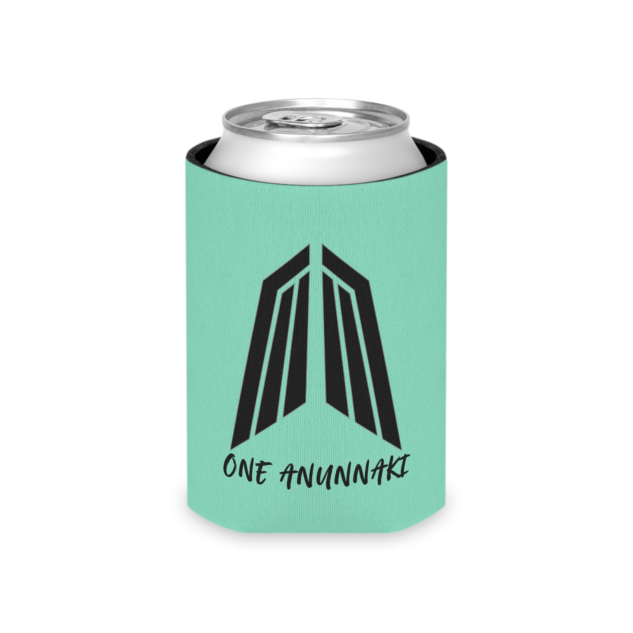 One Anunnaki Can Cooler – Alien Symbol Beer Koozie