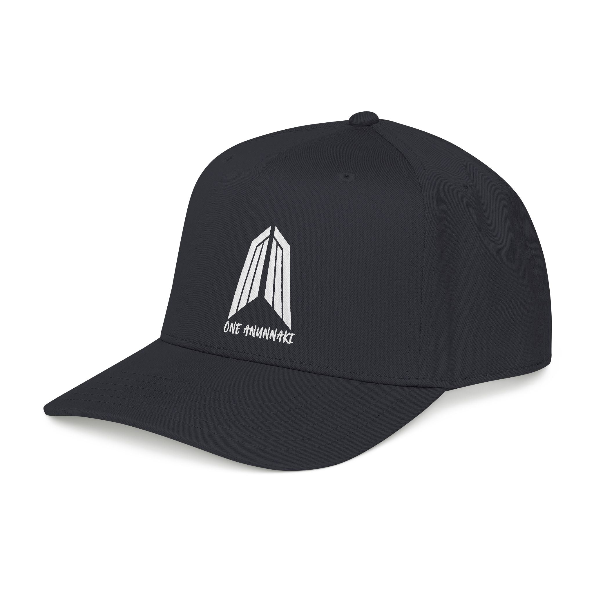 Embroidered 'One Harm' Geometric Logo Mid-Profile Baseball Cap