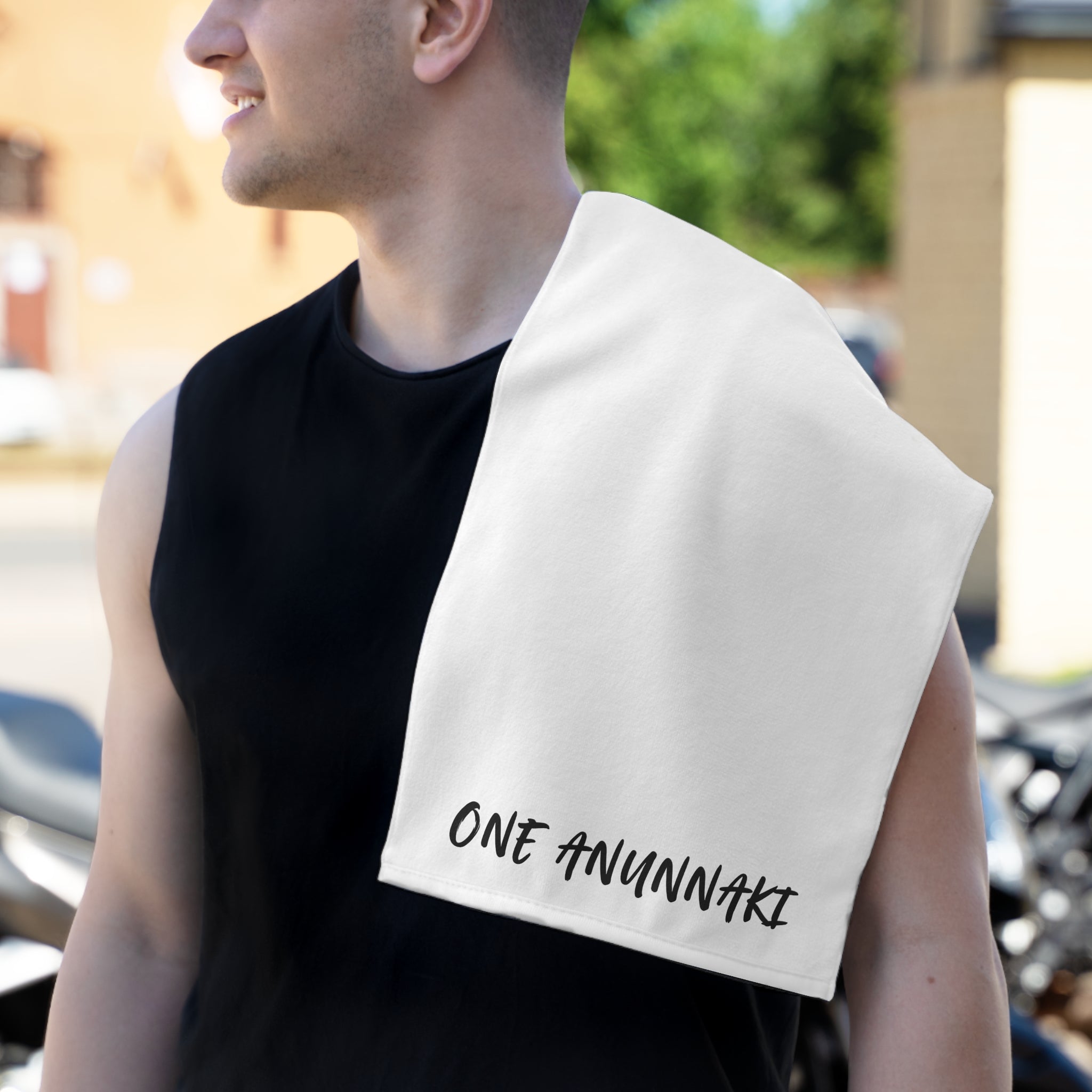 One Anunnaki Rally Towel — 11x18 Sports & Fan Towel