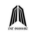 One Anunnaki Sticker – Minimal Black Logo Kiss-Cut Decal