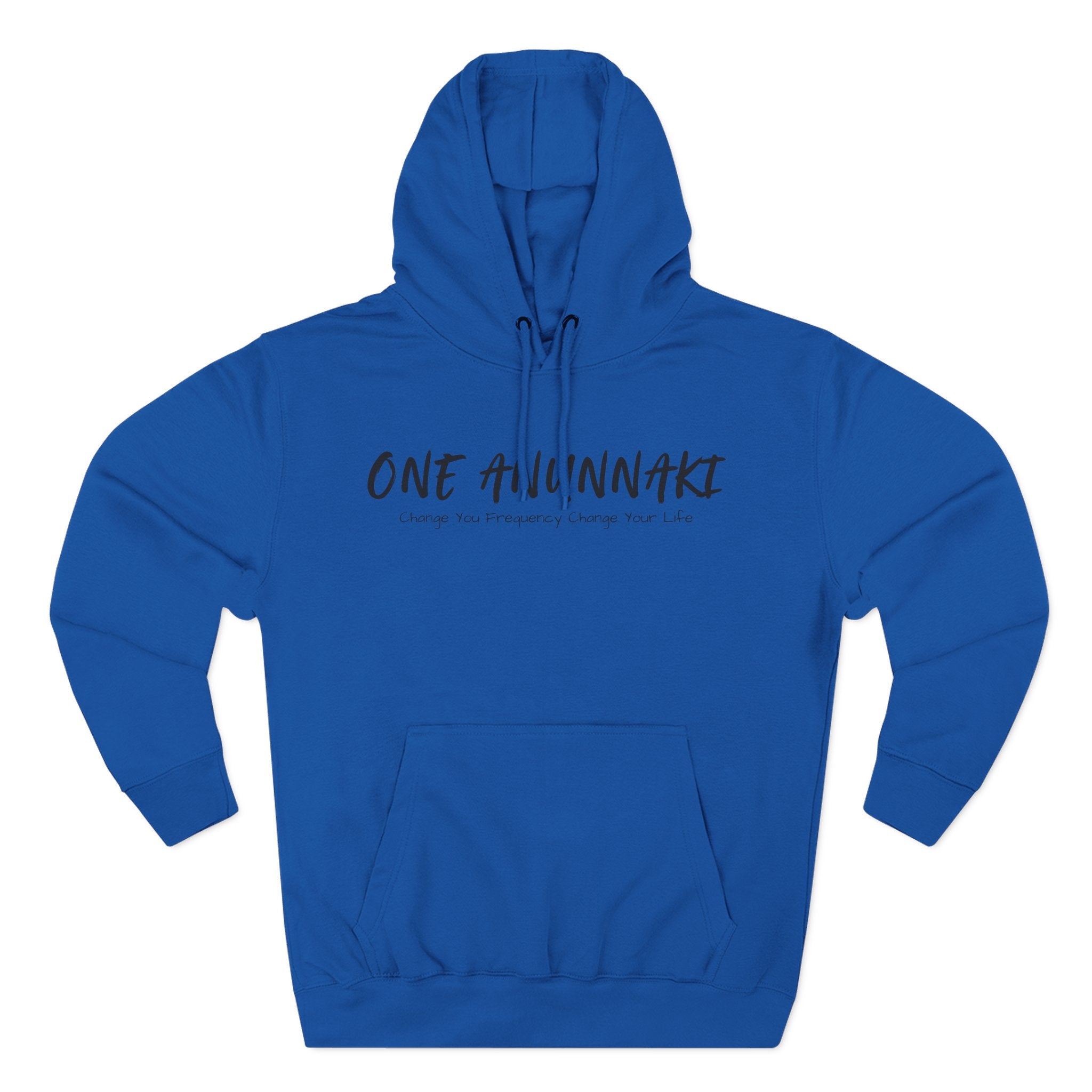 One Anunnaki Hoodie | Handwritten Script Logo, White Pullover Hoodie